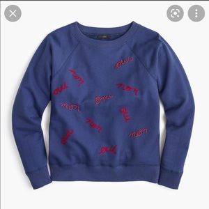 Oiu no Jcrew sweatshirt